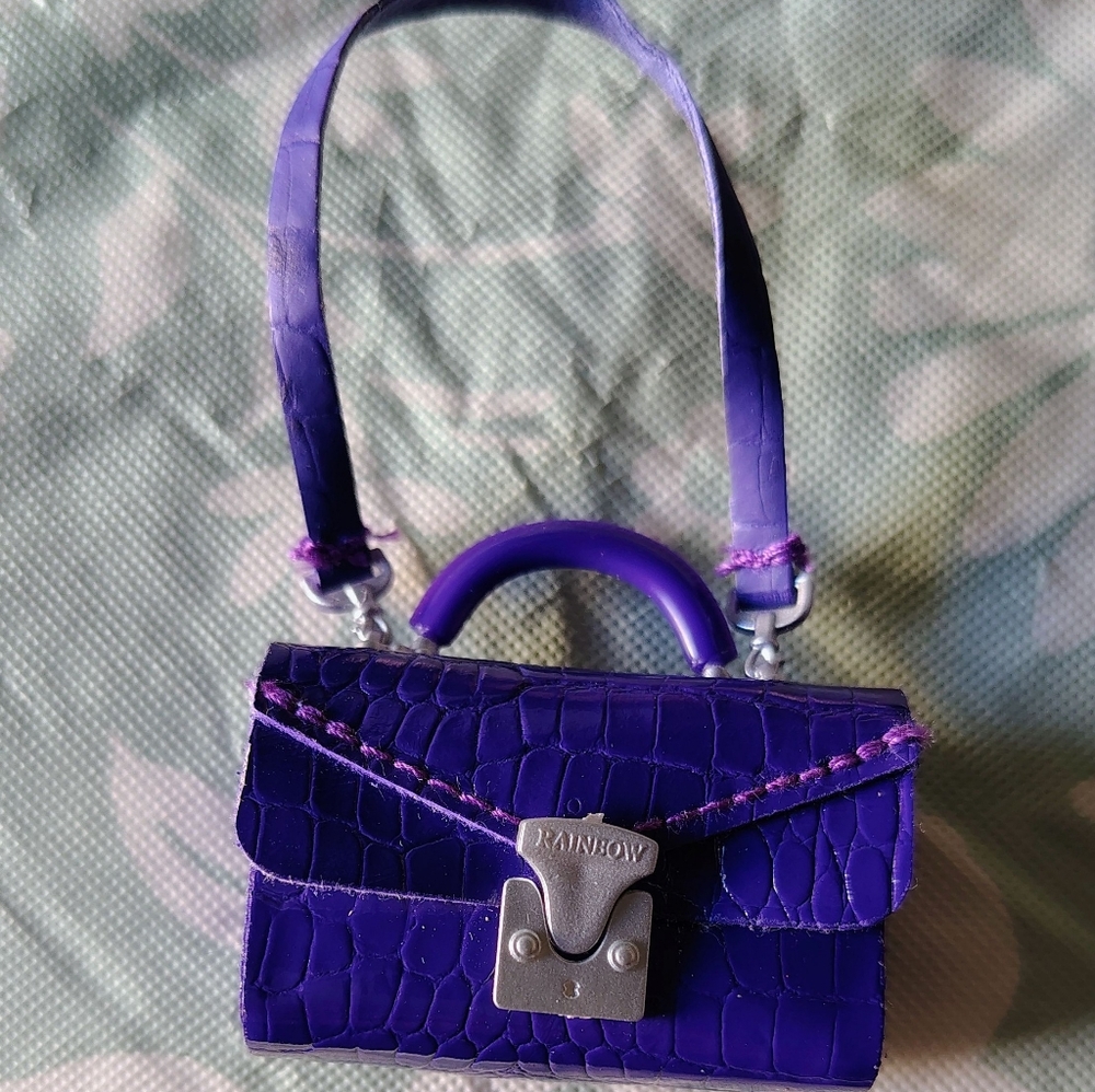 Rainbow High Top Handle Handbag For Dolls